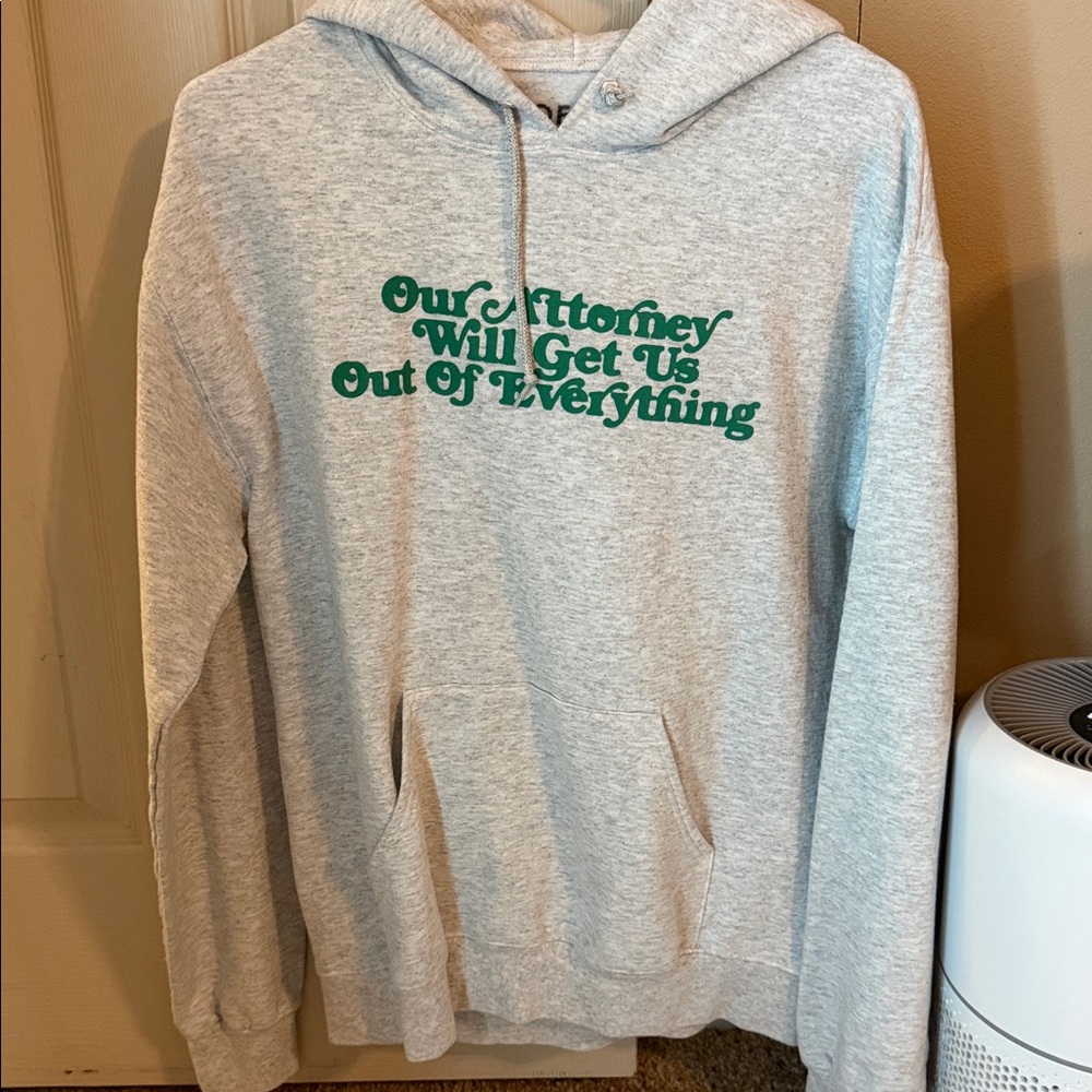Sofia Franklyn Gray Hoodie